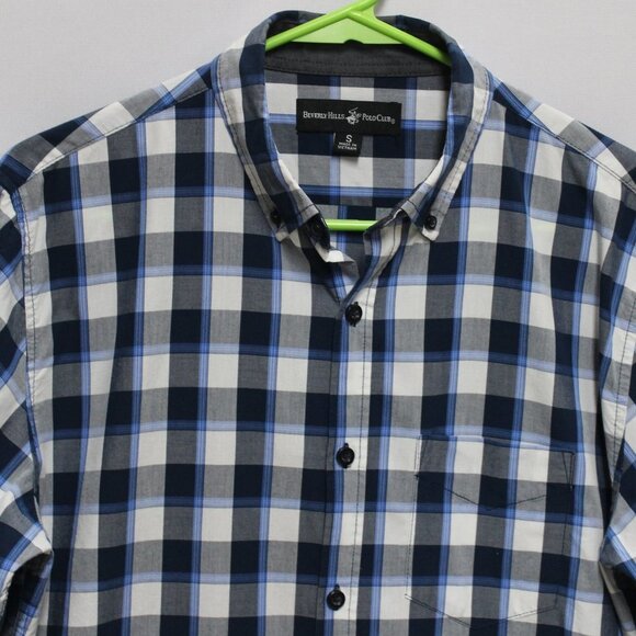 Boy's Beverly Hills Polo Club Plaid Button-Down - Picture 3 of 10